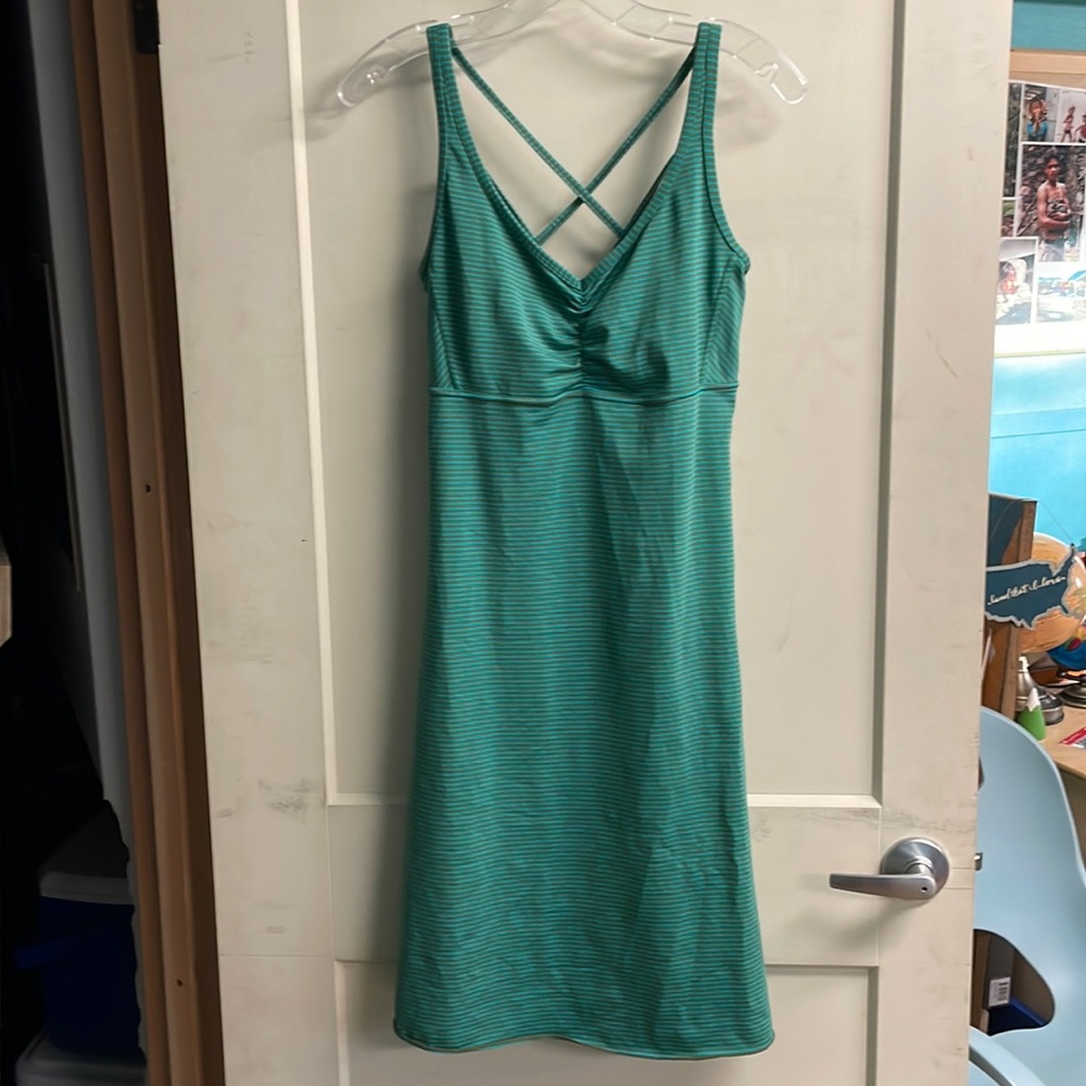 Prana Green Sun Dress